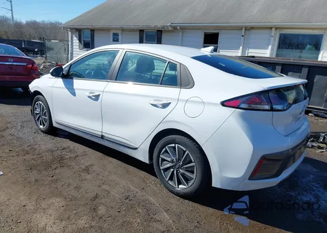 2021 Hyundai Ioniq Electric Se z USA, uszkodzony, nr VIN KMHC75LJXMU081853